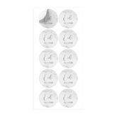 Eid stickers -marmer-zilver Hadieth Benelux
